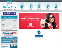 Tablet Screenshot of mediacitycu.org